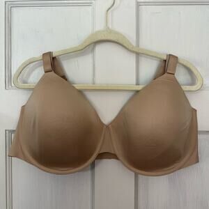 Soma Vanishing 360 Perfect Coverage Bra Tan Womens Size 44DD‎ Smoothing Comfort